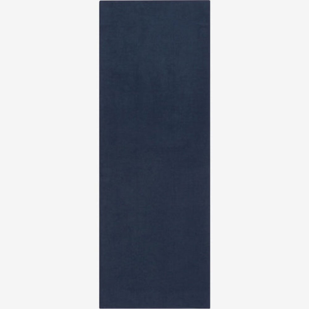 Manduka eQua® Yoga Mat Towel Midnight (Blue) / Long 79" (200cm)